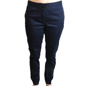 Brooks Brothers Black Dress Pants Size 4 Skinny leg Drop Waist Natalie Trousers